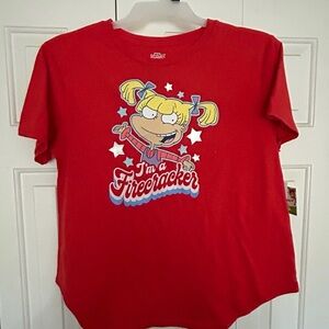 Rugrats Nickelodeon womens t-shirt angelica i’m a firecracker new 3xl xxxl
